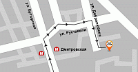 Схема проезда в АрендаАвто-хта